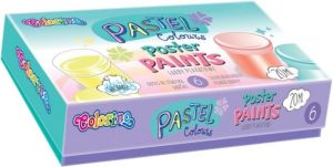 Barvy temperové Colorino 20ml v kelímku 6ks pastel