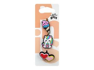 Gifty - Silikonová sada 3 pinů fantazie
