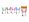 Čelenka W039095 s ozdobou uši králičí svítící (blikající) 22x14,5 cm