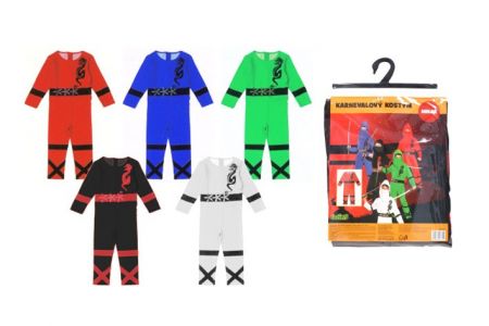 Set karneval - ninja M 110-120 cm (W036031)