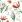Ubrousky 33 x 33 cm DAISY 20 ks