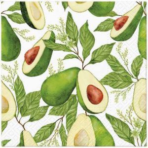 Ubrousky PAW Dekor L (20ks) Avocado Forever
