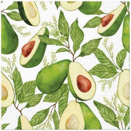 Ubrousky PAW Dekor L (20ks) Avocado Forever