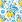 Ubrousky PAW Dekor L (20ks) Sicilian Floral Whimsy