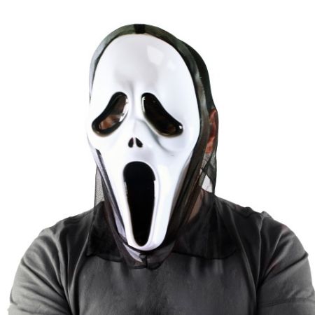Maska duch HALLOWEEN (halloweenská-karnevalová-maska)