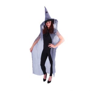 Plášť čarodějnický s kloboukem, dospělý HALLOWEEN (halloweenský-karnevalový-kostým)