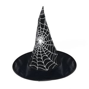 Klobouk čarodějnický s pavučinou, dětský HALLOWEEN