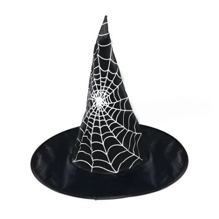 Klobouk čarodějnický s pavučinou, dětský HALLOWEEN