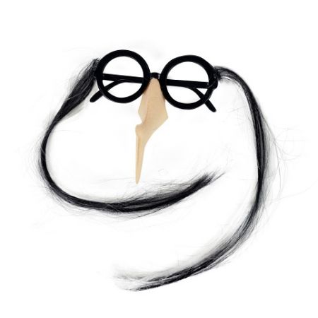 Brýle s nosem čarodějnické HALLOWEEN