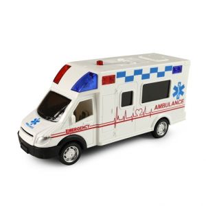 Auto sanitka se zvukem a světlem