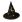 Klobouk čarodějnický černý dětský HALLOWEEN