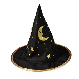 Klobouk čarodějnický černý dětský HALLOWEEN