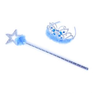 Korunka princezna s hůlkou - modrá