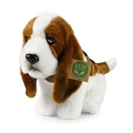 Plyšový basset 27 cm ECO-FRIENDLY