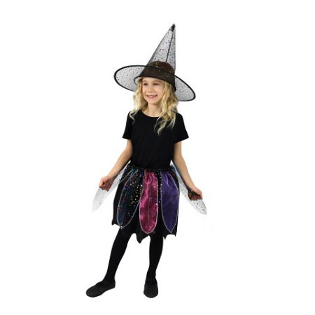 Dětský kostým tutu sukně čarodějnice / Halloween