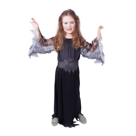 Dětský kostým černá čarodějnice/Halloween (S) e-obal