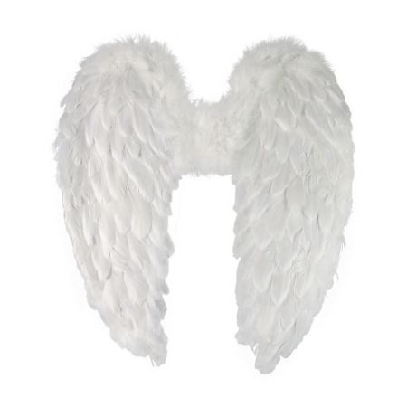 Andělská křídla s peřím 55 cm