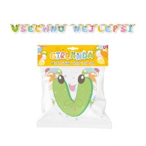 Girlanda Všechno nejlepší / Vše nejlepší