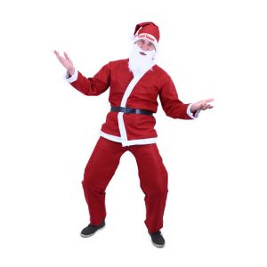 Kostým Santa Claus (bez vousů)
