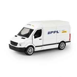 Kovové auto PPL s otevíracími dveřmi 12 cm