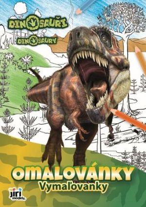 Omalovánka A4 Dinosauři