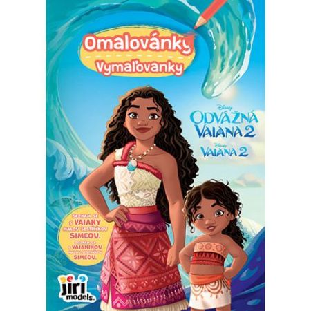 Omalovánka A5 Vaiana 2
