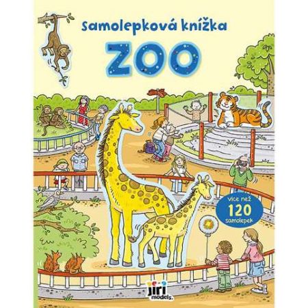 Knížka samolepková Zoo