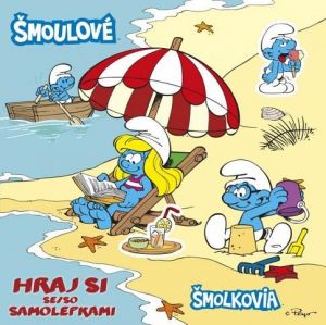 Album obrázkové Šmoulové Hraj si se samolepkami