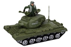 Tank s vojákem a doplňky
