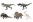 Dinosaurus 17 cm, 6 ast