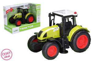 Plastový traktor na setrvačník s efekty