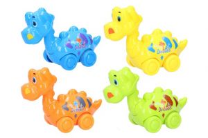 Dinosaurus 14 cm, 4 ast