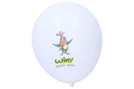 Balónek Wiky bílý 100 kusů