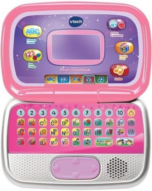 Vtech První notebook - růžový CZ