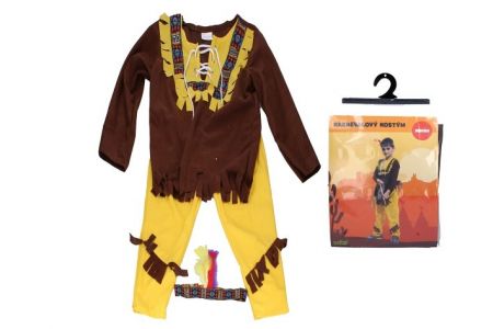 Set karneval - indián M 110-120 cm