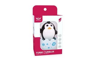 Tučňák roly poly 8 cm