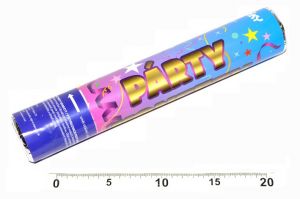 Párty konfety vystřelovací 30cm