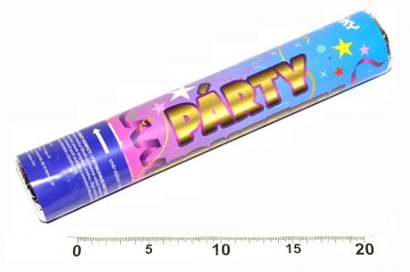 Párty konfety vystřelovací 30cm