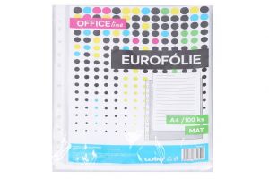 Eurofolie A4 matná - 100 kusů