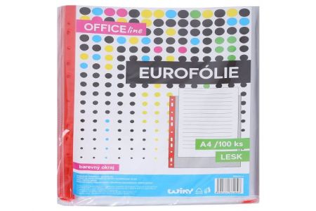 Eurofolie A4 barevný závěs - 100 kusů