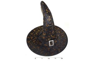 Klobouk čaroděj 38cm (čarodějnický-klobouk)
