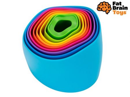 Fat Brain Spirálové stohovací kelímky Spiroku
