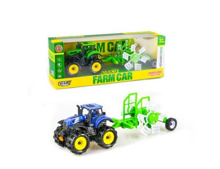 Traktor na setrvačník s přívěsem 25 cm