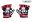 Globber Toddler dětské ochranné rukavičky XS - racing red