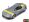Bburago 1:43 Ferrari Signature Series - Ferrari Monza SP1 - Silver/ Yellow