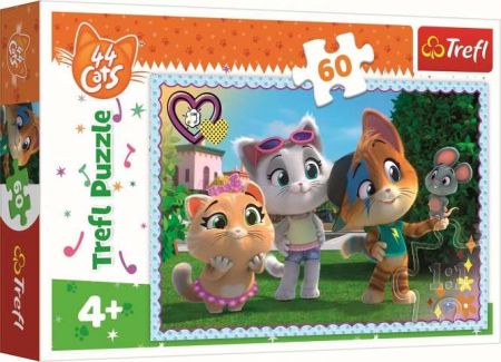 Trefl Puzzle 60 - Hry s přáteli