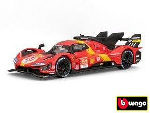 Bburago 1:43 Ferrari Racing 499P LMH 2023 24H Le Mans Champion