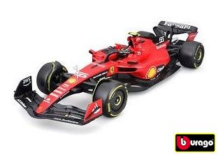 Bburago 1:18 Formule F1 Ferrari Scuderia SF-23(2023) nr.55 Carlos Sainz - s řidičem
