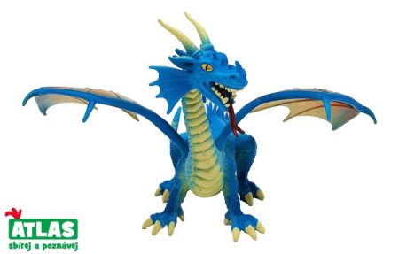 Figurka Drak modrý 15,5 cm