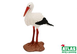 Figurka Čáp 9 cm